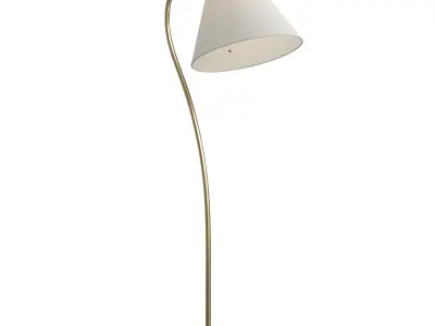 Dume Large Arched Floor Lamp 3D model