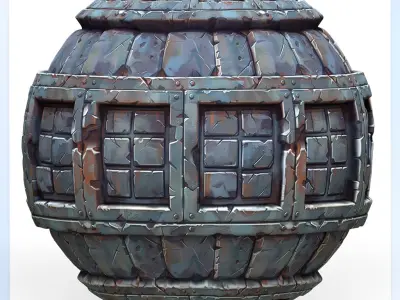 Stylized Wall Seamless Texture Texture 136