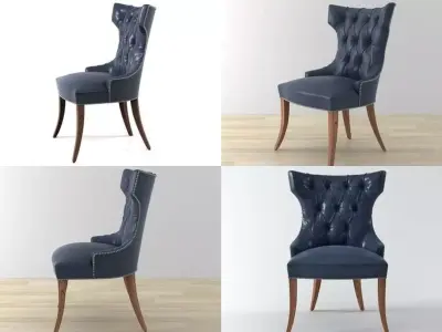 A C 2901S four different chairs 3D model