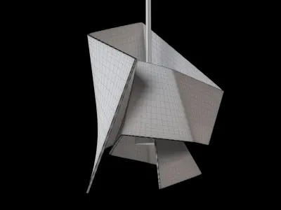 Light paper 3D model