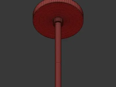 Chandelier christmas balls 3D model