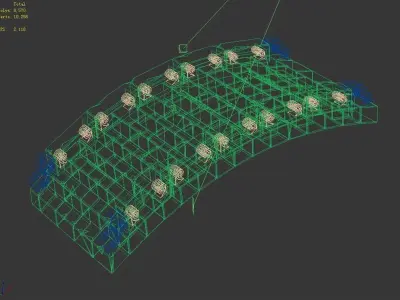 City - Stone Bridge 65 3D model