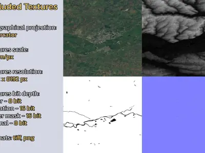 Rostov Russia City Landscape 3D Model 3D model