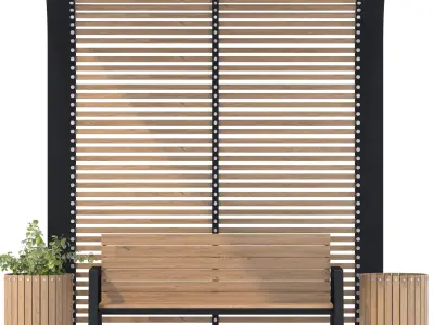 Urban Furniture 08 3D model