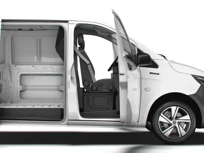 Mercedes Benz eVito L1 HQ Interior 2024 3D model