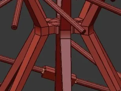 Untitled astral agnes chandelier 3D model
