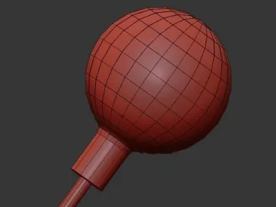 ILLUMINATED BURST CHANDELIER 3D model