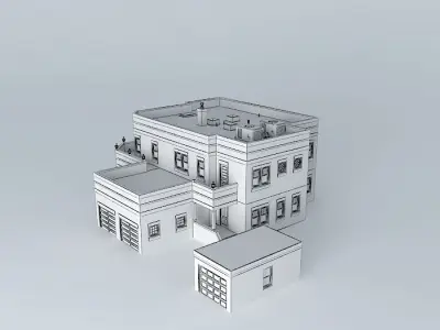 Urban Home Free 3D model