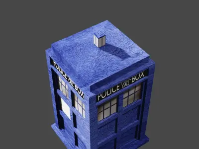 Doctor Who Tardis  3D model