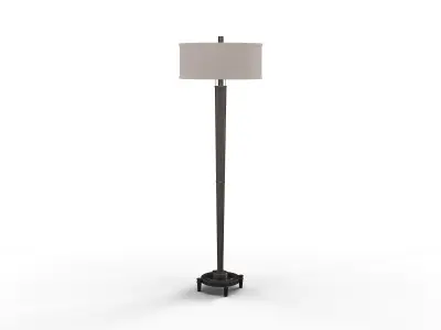 Uttermost Rhett Floor Lamp 3D model