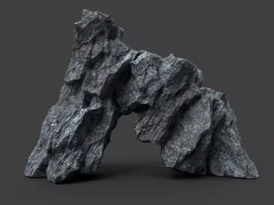 Rock 7-5 Low-poly 3D model purchase