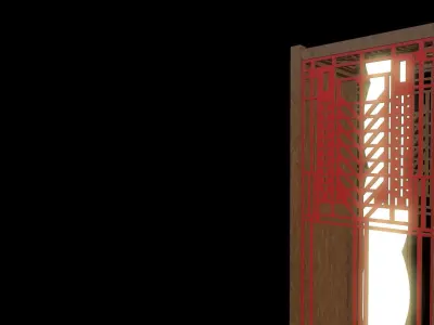 Architectural Lighting Box 03 3D model