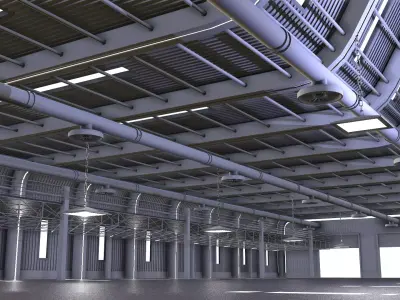 Warehouse 2020 01 3D model