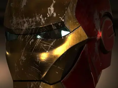 Helmet Iron Man Marvel Legends Avengers endgame 3D model