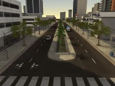 LifeCity Small Version Low-poly 3D model