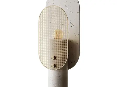 Travertino Nostalgia Table Lamp by Saccal Design House 3D model