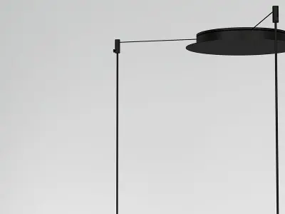 CIRC chandelier 3D model