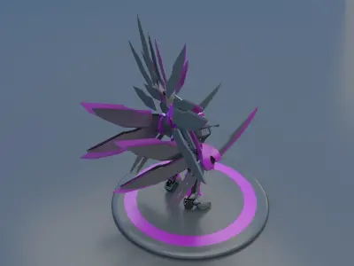 Mech Robot Cyborg EvolutIon  3D model