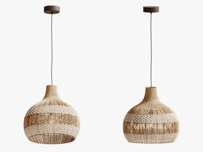 rottan pendant light at Arturest 3D model