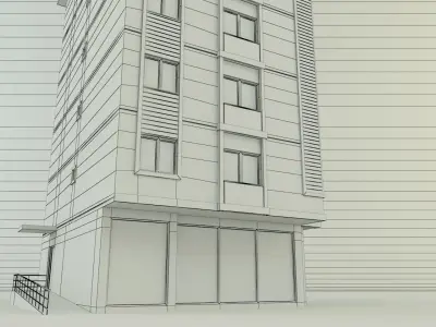 model houses 27 3D model