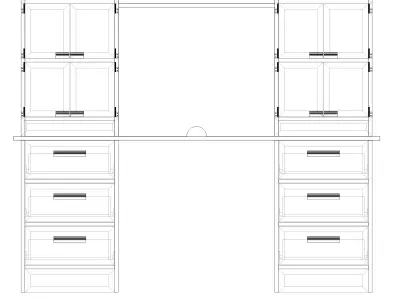 Office Cabinet 3D model