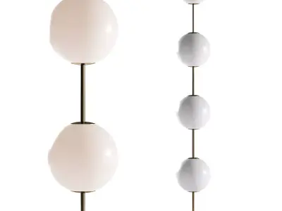 Westwing Walter Retro Floor Lamp 3D model