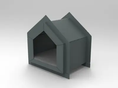 Touffu Pet House 3D model