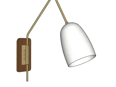 Elska Wall Mount Reading Lamp  3D model