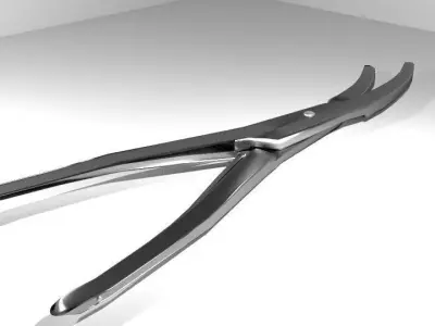 Medical Equipment Cast Shears 3D model