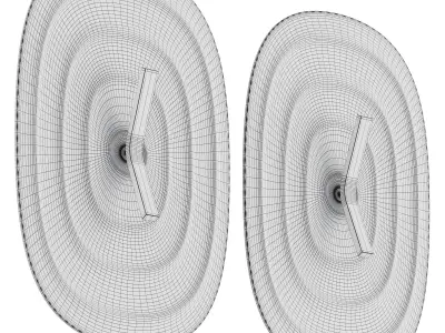 LUCEPLAN ALIBEL Wall Light 3D model