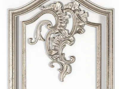 classical door x 3D model