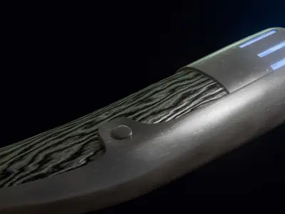 Sci-Fi Navaja Low-poly 3D model