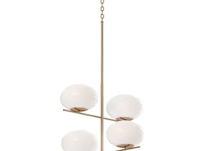 Pod Chandelier 3D model