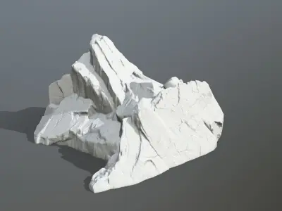Rock Print mountain 3D print model