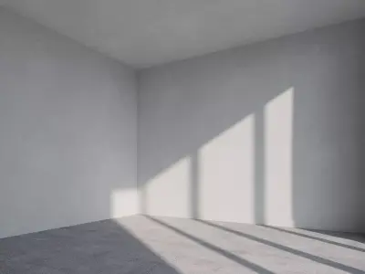 Daylight Interior Base Scene Corona Renderer 3D model