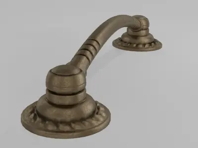 Bronze Furniture Handle 7 3D model