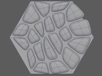 Stone Floor 1 Low-poly 3D model