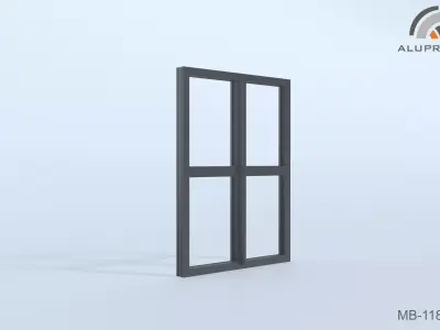 Aluprof MB 118EI 005 M 0387 Free 3D model