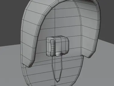 Rust PayPhone Low-poly 3D model