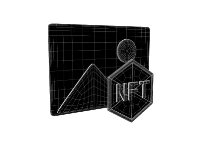 NFT Image Icon V1 001 Low-poly 3D model