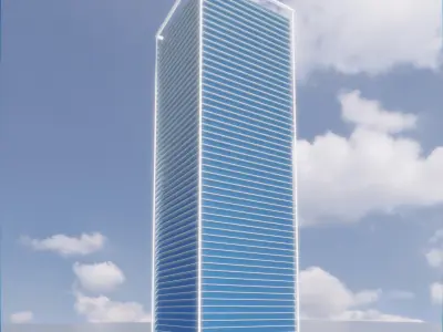 Parametric Building 1a6 3D model