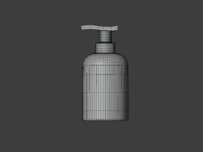 Soap Dispenser - High Quality Free low-poly 3D model