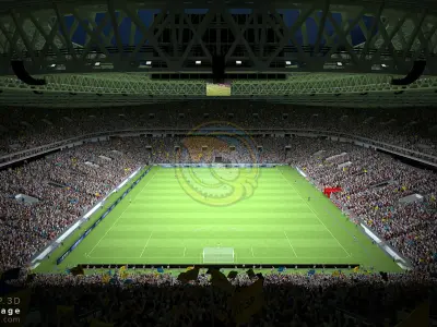  Soccer Stadium LM (MAYA) 