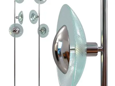 Floor Lamp Ufo Tre 3D model