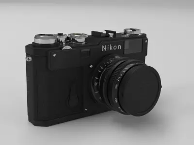 Nikon Film Camera 3D model