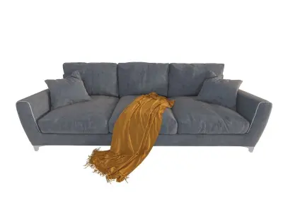 Realistic Sofa Furniture 3D model