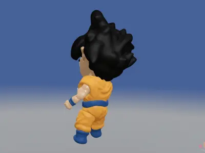 DragonBallZ   Baby Goku Kid 3D model
