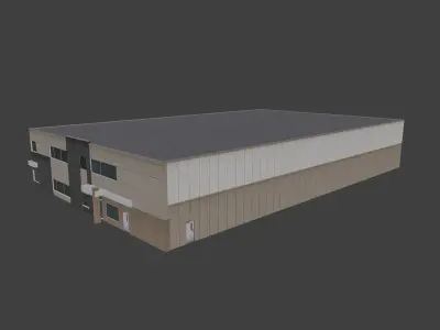 Warehouse 3D model 6