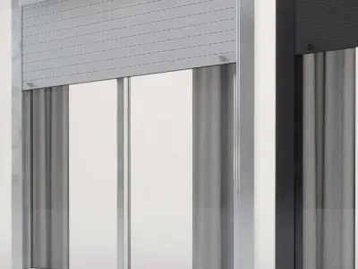 Window for exteriors Low-poly 3D model