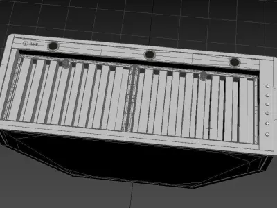 Concealed Range Hood Pf Ivum752x ilve 3D model